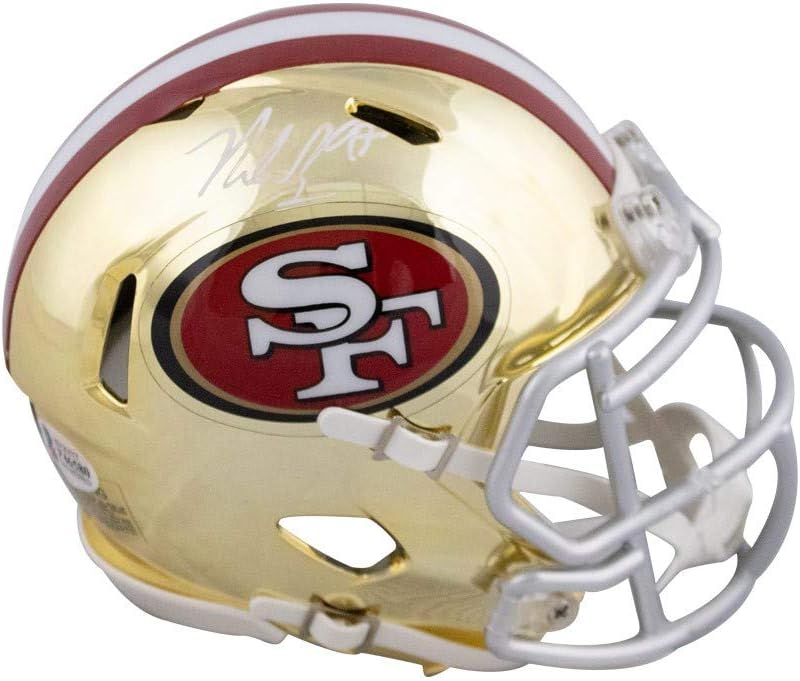 49ers chrome mini helmet Clearance