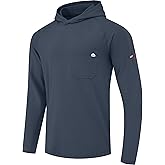 WORKWEYA FR Hooded Shirts 6OZ Lightweight FR Shirts for Men Thumb Hole Stretch NFPA2112 CAT2 Flame Resistant Hoodies
