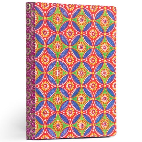 eeBoo Piece & Love: Luisa's Pattern Gilded Journal - Hardcover Adult Diary Book, Journaling & Sketching, 112 Dotted & Lined Pgs, 81lb Acid-Free Paper