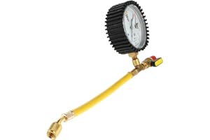 ARTSEWPLY Nitrogen Pressure Tester Gauge for Car and Home Ac Refrigeration, Gas Leak Detection, Air