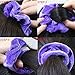 Aneco Scrunchies Elastic Scrunchy Hair Bobbles Elastics Hair Ties Bands Hair Accessories (Velvet 20 colors)