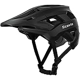 Scavin Mountain Bike Helmet for Adult, NTA 8776 E-Bike & Road Bicycle Helmet Certified Adjustable MTB Cycling for Men Women Youth Visor &Magnetic Buckle