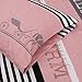 Bed Sheet Set 4-Piece，Brushed Microfiber 1500 Bedding.Extra Deep Pocket（18In）, Fitted Sheet, Flat Sheet & 2 Pillowcase ( Gray stripes/ Queen)