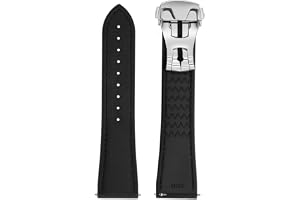 ULLCHRO Watch Strap Watch Band 20mm 22mm Man Waterproof Quick Release Bands Sport Replacement Strap Soft FKM Rubber Watchband