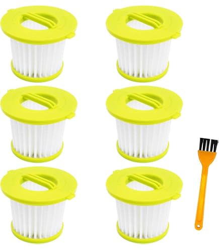 1 filtre et 2 filtres HEPA de rechange, compatible avec aspirateur à main Ryobi, 18 V ONE+ PCL705 PCL704 RHV18-0 Accessoires pour appareils ménagers
