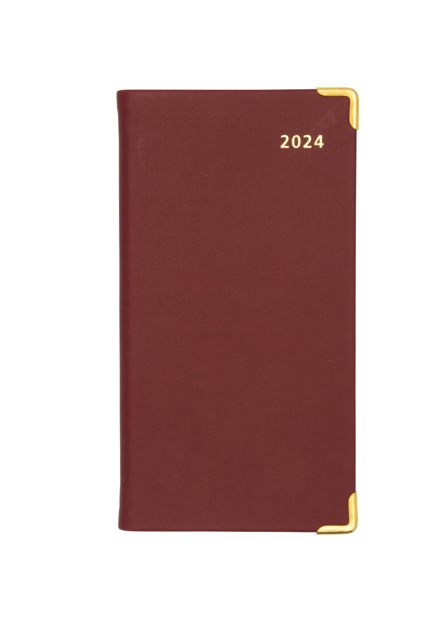 Collins Debden Collins Business Pockets 2024 Diary Slimchart Week to View Pocket Diary (Appointments) - Business Planner and Organiser - January to December 2024 Diary - Weekly - Red - CAPB.15-24