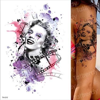 3pcs Tattoo Sleeve Arm Skull Lotion Long Tattoo Temporary Waterproof One Piece Tattoo 3d Girl Face Tattoo Female 3pcs Amazon Co Uk Beauty