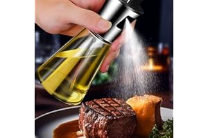 Large Capacity Oil Spray Bottle Made of Stainless Steel And Glass - Ideal for Kitchen, BBQ, And Grilling., Primary Color