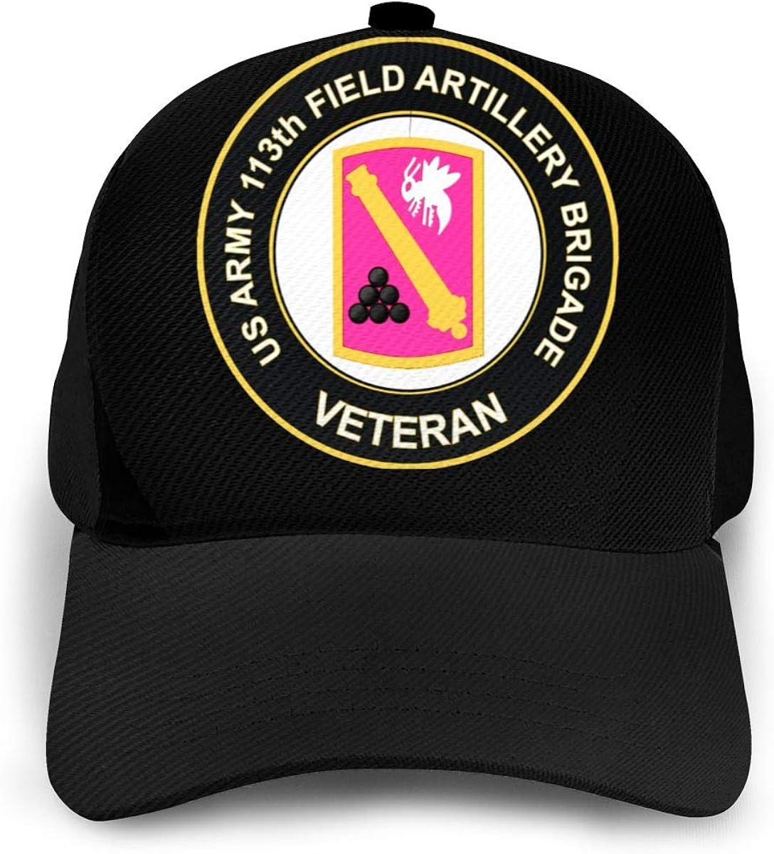 Classic Baseball Cap US Army 113th Field Artillery Brigade Veteran Men