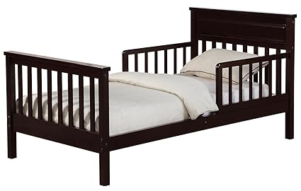 espresso toddler bed