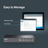TP-Link TL-SG1016PE Gigabit PoE Network Switch 16 Ports 8 PoE view 4