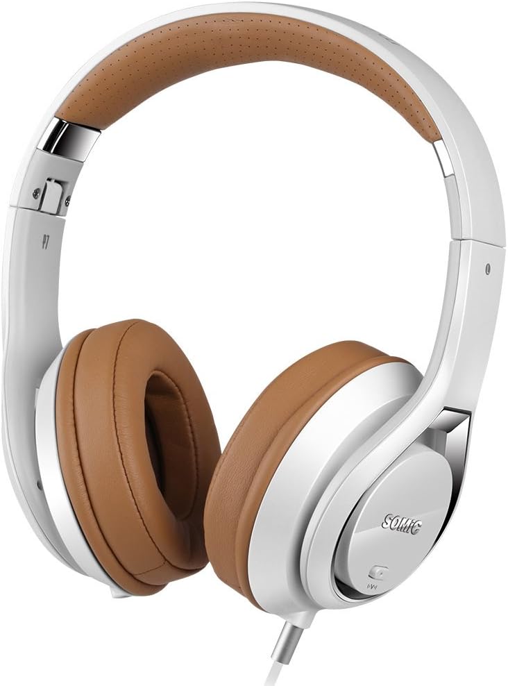 Somic P7 Gaming Headphone Foldable Wired Monitor Headphones Music Sound Gaming Headset With Mic Audio Cable