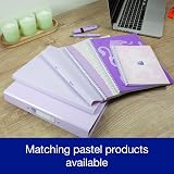 Oxford A4 Display Book 5 Pack 20 Pockets Pastel Colours view 4
