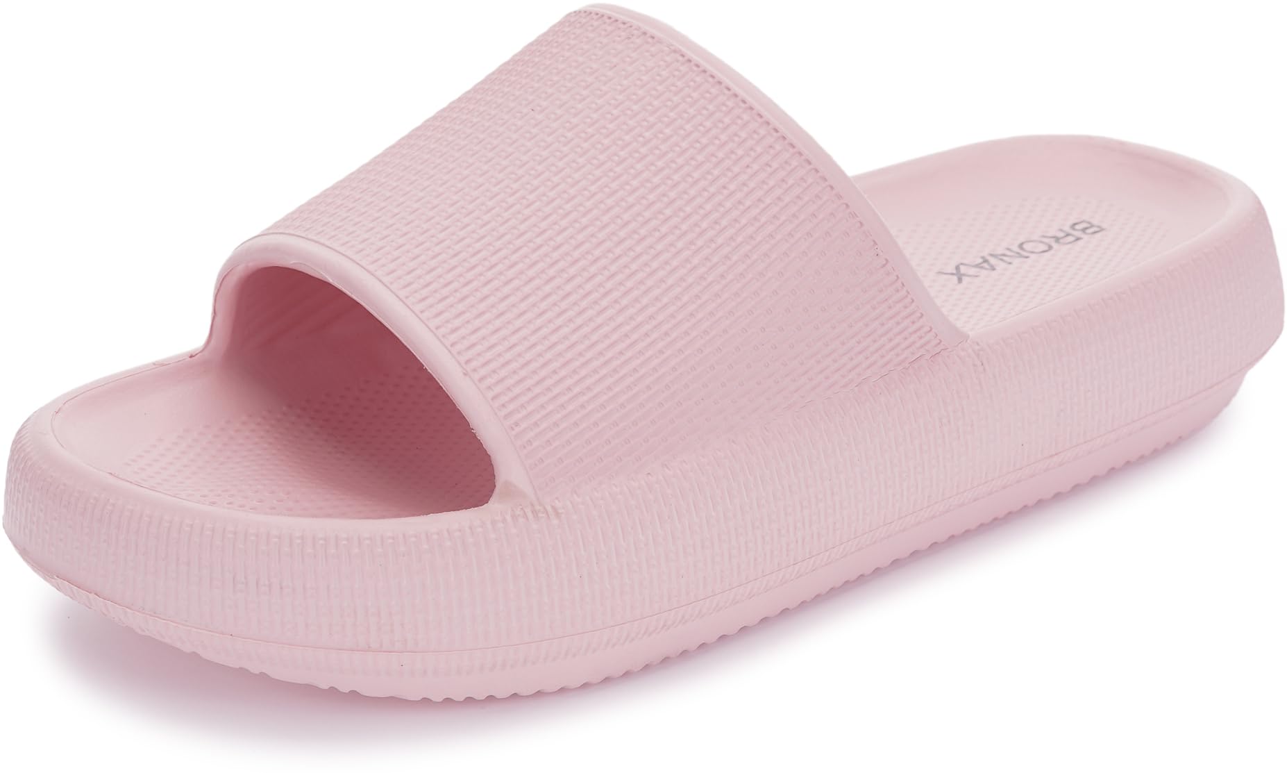 BRONAX Slides for Women Summer EVA Open Toe Pillow