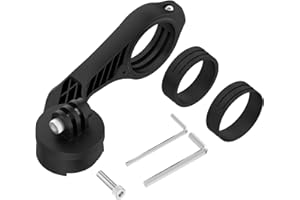 SZZCNOX Front Light Mount for Garmin Varia Vue/UT800 Headlights Cycle Computer 2-in-1 Extension Bracket Compatible with Garmi