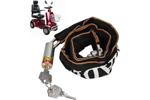 Chain Lock Anti Theft Motorcycle Mobility Scooter Chain Lock Bike Wheelchair Lock Mobility Scooters Accessories