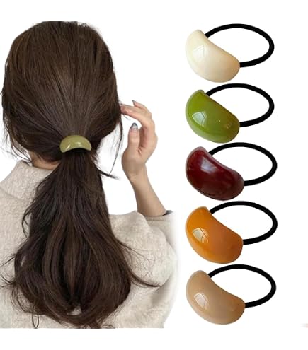 Belle Elodie Cuff Ponytail Holder Cellulose Acetate Gold Finish Stylish Wrap Amazon.com : France Luxe Belle Elodie Cuff Ponytail Holder  main image 3