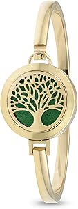 Tree of Life Diffuser Bracelet (Gold)