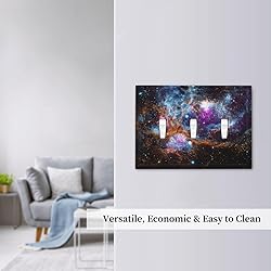 Psychedelic Mysterious Starry Sky 3 Gang Light