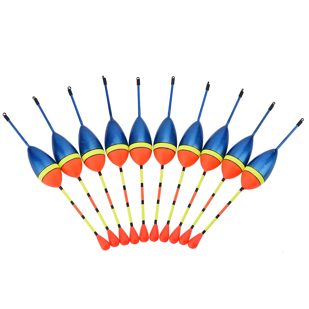 10Pcs, Fishing Bobber Floats, Vertical Foam Sticks Float Sportinggoods Bait