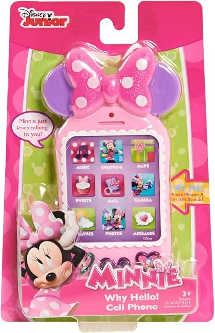 minnie mouse why hello cell phone