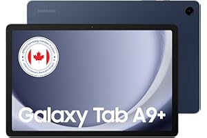 Samsung Galaxy Tab A9+ 128 GB Navy - Quad Speakers, Multi-Window Display, Slim Design (CAD Version and Warranty)