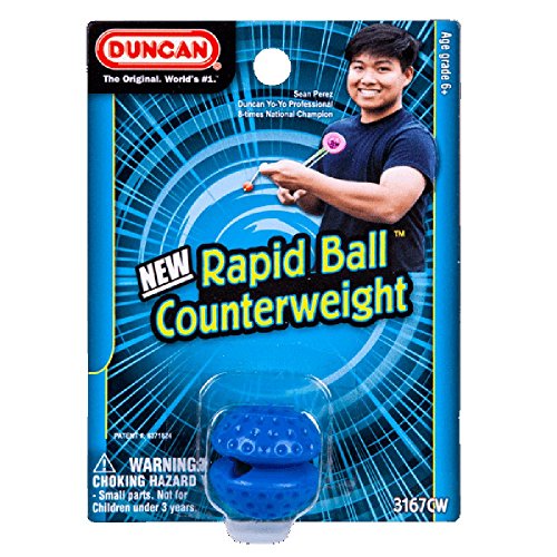 Duncan Rapid Ball Counterweight- Polycarbonate Plastic- Competition-Oriented - - (RED