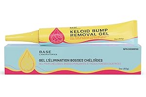 Base Labs Keloid Bump Gel | Natural Piercing Bump & Keloid Scar Gel | For all Scars, Keloids & Piercing Bumps | Soothing Pier