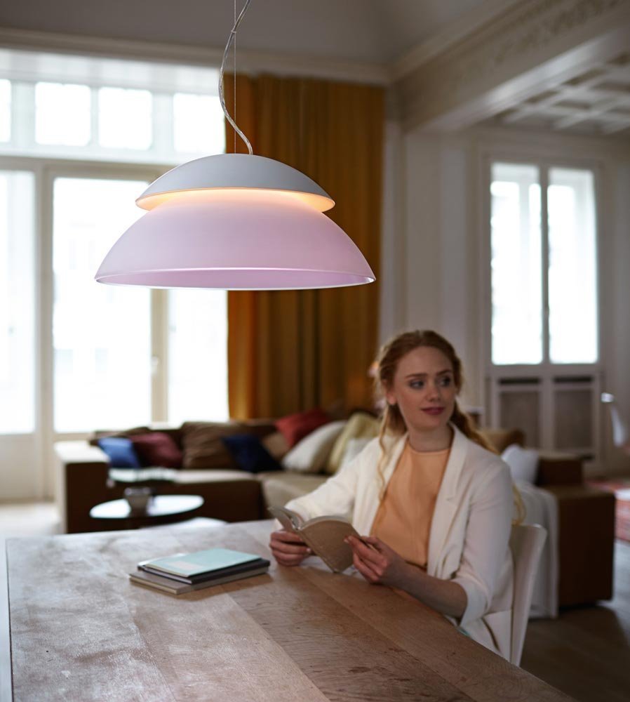 philips hue beyond dimmable led smart table lamp