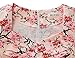 MUXXN Women's Vintage Print Cap Sleeve Formal Cocktail Dress
