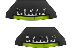 Ywingda 2 Pack-Rv Bubble Levels for Travel Trailer|Rv Accessories Bubble inclinometer & Slope Meter for Camper|Boat|Trailer|Off-Road Vehicle|Jeep|Caravan & RV System|Camper Leveling System