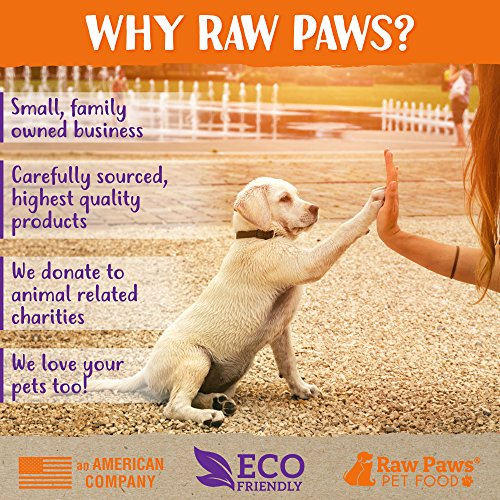 Raw Paws Pet GrainFree Sweet Potato Training Treats for Dogs Made in