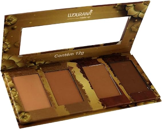 Paleta Quarteto De Contorno Ludurana 12g