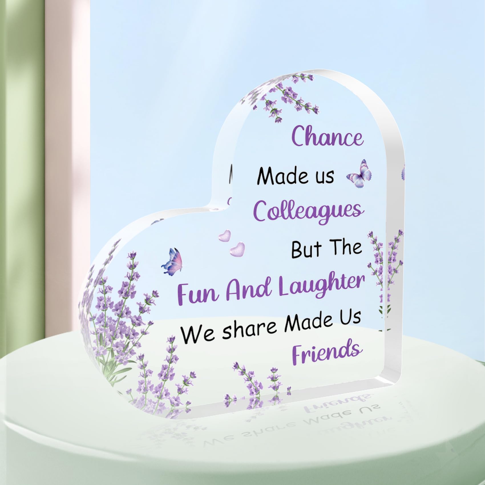 Gifts for Work Colleagues,Secret Santa Gifts for Work Colleagues,Leaving Gifts for Colleagues Women,New Job Gifts for Women,Thank You Gifts for Colleagues,Colleague Christmas Gifts,Acrylic Plaque