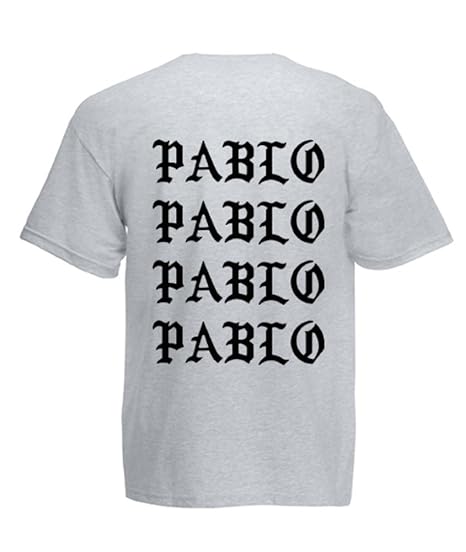 TRVPPY Herren T-Shirt I Feel Like Pablo in vielen versch. Farben mit Rücken -und Brustaufdruck, Gr. S-5XL