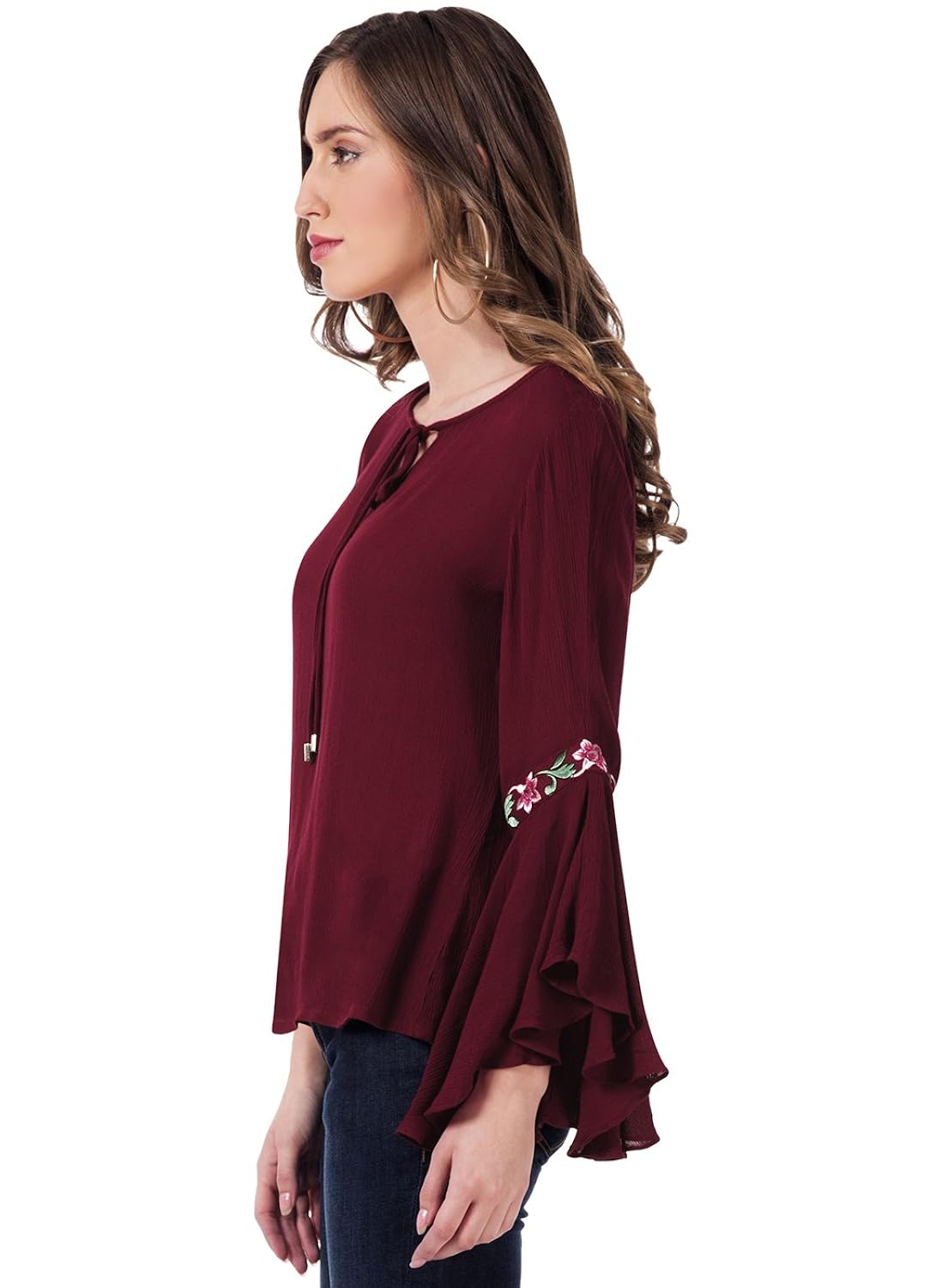 faballey women's plain regular fit top