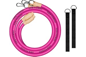 Inertia Wave Dynamic Rubber Battle Ropes Alternative for Home and Gym | Maximize Calorie Burn | Revolutionary Fitness Equipment for Abs and Full Body Workout