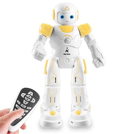 HBUDS Intelligenter programmierbarer Ferngesteuerter Roboter für Kinder, Anfängers Mint Spielzeug Roboterfreund für Kinder fü