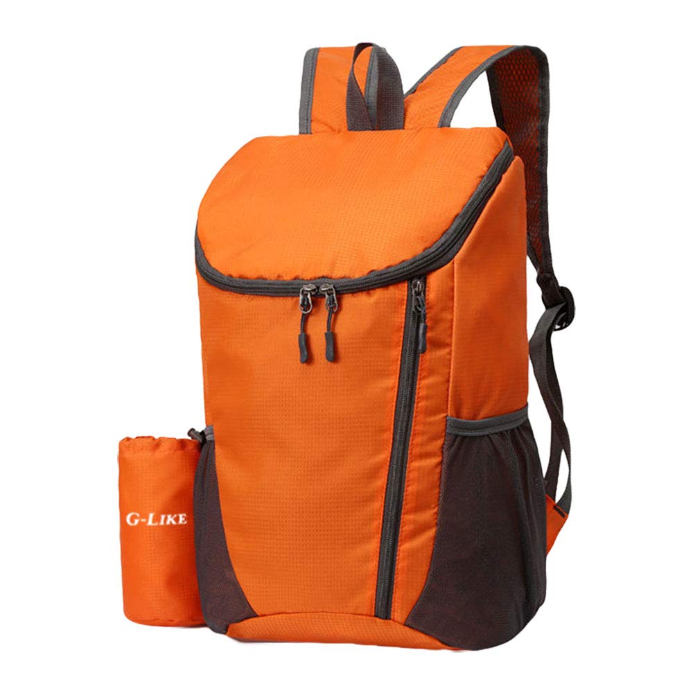 G-LIKE travel backpack travel laptop backpack foldable backpack backpack orange Men women 20L-30L waterproof backpack Cycling hiking camping