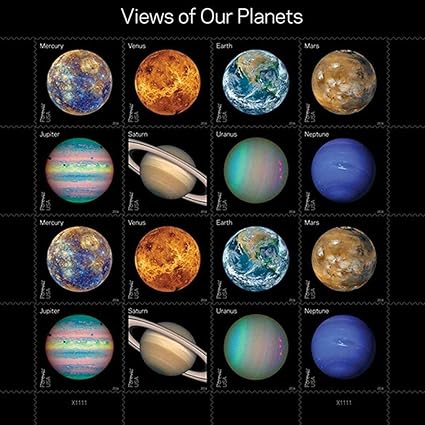 Views Of Our Planets Usps Forever Postage Stamps Sheet Of 16 Self Adhesive 1 Sheet Of 16 Stamps