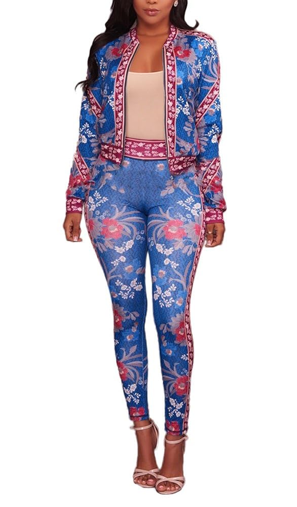Two Piece Outfit for Women Jacket 
