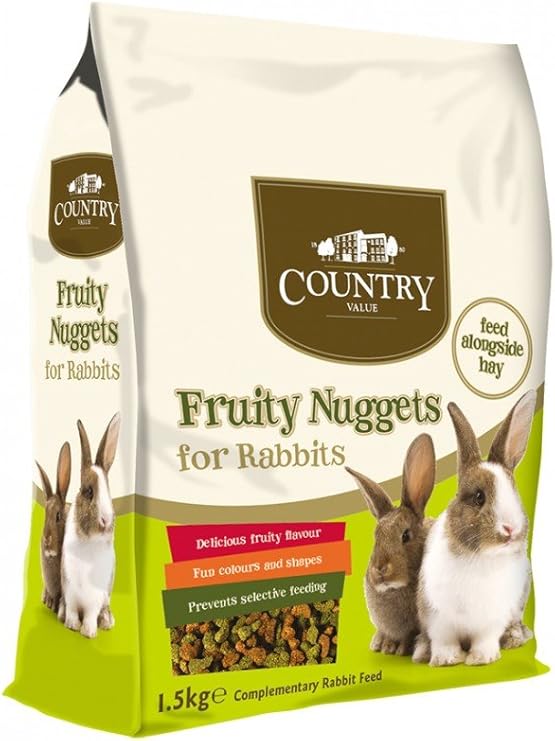 Country Value Rabbit Nuggets 1.5kg Amazon.co.uk Pet Supplies