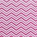Folding Laundry Basket, Pink Chevron with Handles – High-Strength Polymer Construction – Folds for Easy Storage and Transportation