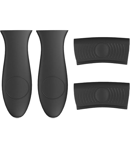 4 Repose-cuillères En Silicone - Support Anti-chaleur Pour Cuillère Et Spatule - Couleurs Assorties - 9