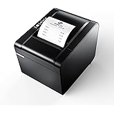 Rongta POS Printer, 80mm USB Thermal Receipt Printer, Restaurant Kitchen Printer with Auto Cutter Support Cash Drawer,USB Serial Ethernet Interface for Windows/Mac/Linux,Do Not Square (RP326)