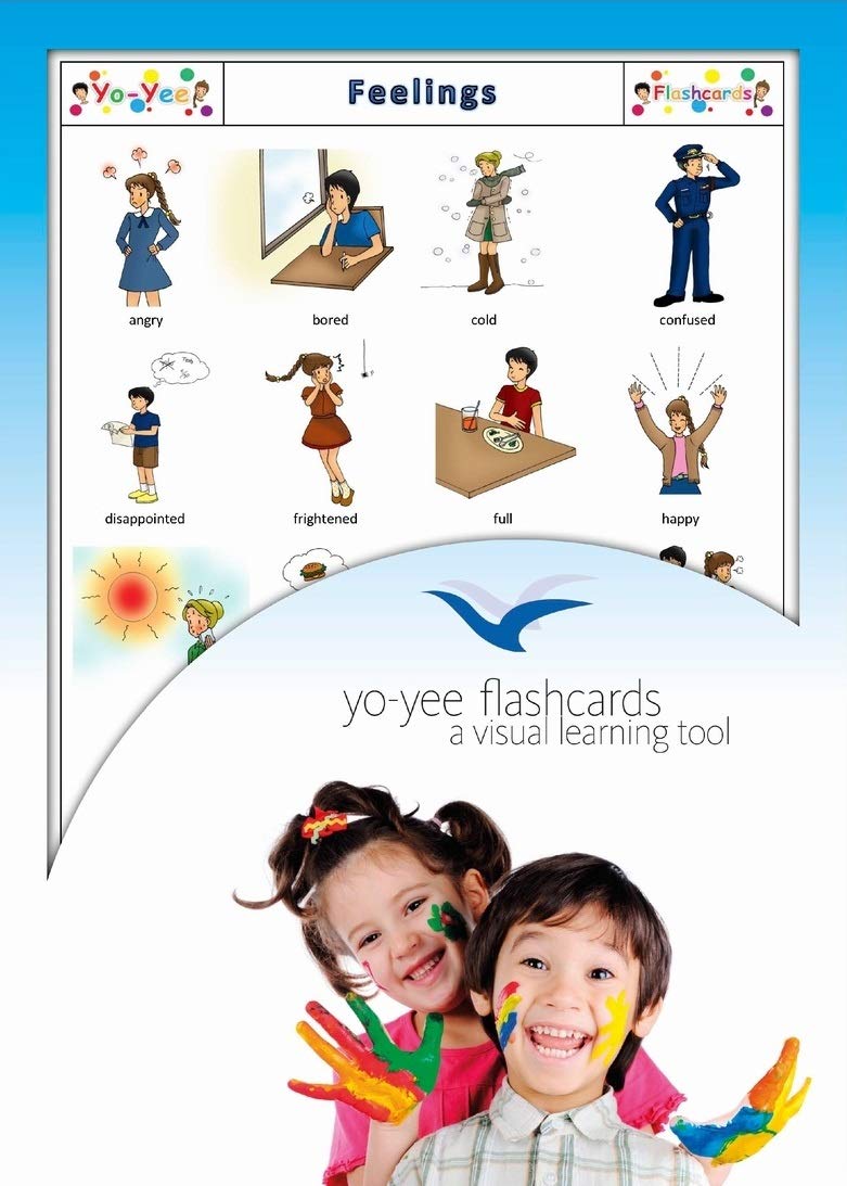 Buy YoYee Feelings and Emotions Flash Cards in English Flashcards