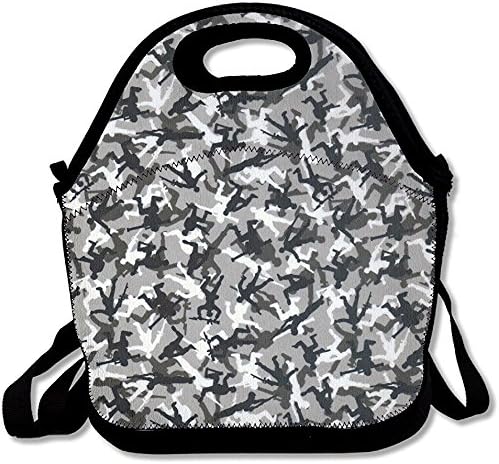 Starowas Lunch Tote - Army-men Waterproof Reusable Lunch Bags For Men Women Adults Kids Toddler Nurses With Adjustable Shoulder Strap - Best Travel Bag