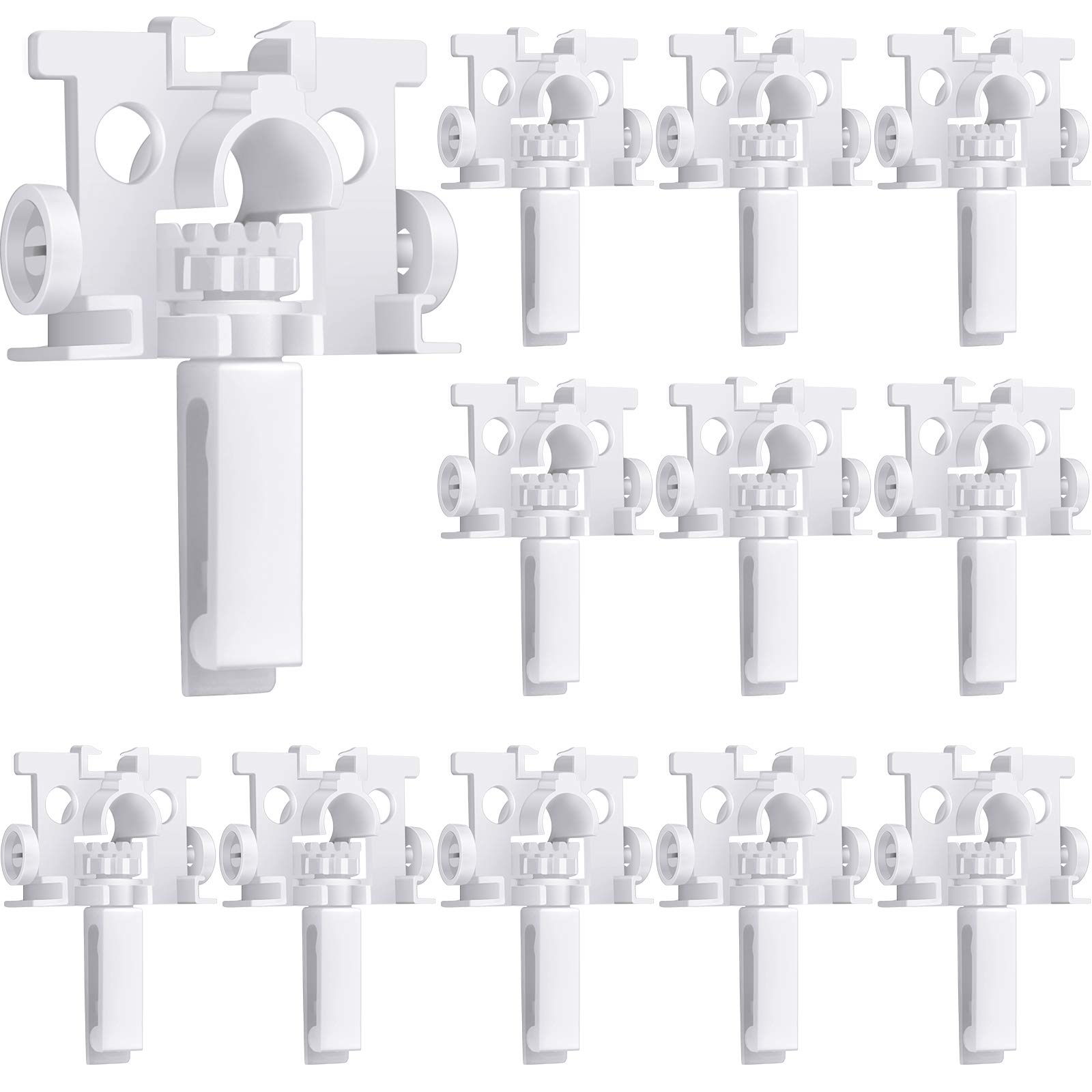 Photo 1 of Jetec 20 Pieces Vertical Blind Repair Tabs Kit Vertical Blinds Replacement Slats Window Fixer Parts for Window Curtain Accessories