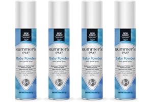 Summer's Eve Feminine Deodorant Spray Baby Powder 2 oz (Pack of 4)