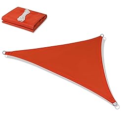 Jneaicn Shade Sail Waterproof Sun Canopy Triangle